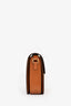 Celine 2019 Beige/Brown Leather/Canvas Large Triomphe Crossbody Bag