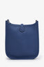 Hermès 2025 Blue Tie Clemence Evelyne TPM 16