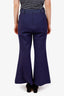 Zimmermann Navy Belted Wide Leg Pants Size 1