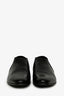 Saint Laurent Black Leather Slip-On Oxford Shoes Size 43.5