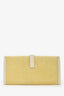 Hermès 2017 Mimosa Suede and Cream Swift Jige Elan 29 Clutch