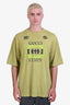 Gucci Green GG Logo T-Shirt Size L Men's