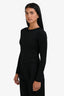 Anine Bing Black Long Sleeve Top Size S