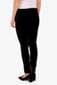 Gucci Black Cotton Straight Leg Skinny Pants Size 38