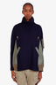 Sacai Navy/Blue Turtleneck Wool Sweater Size 3