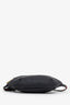 Gucci Black Grained Leather Small Web Belt Bag