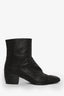 Giuseppe Zanotti Black Pebbled Leather Ankle Boots Size 44 Mens