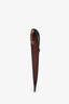 Celine Brown Leather Sunglass Pouch