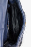 Miu Miu Navy Nappa Matelassé Ruched Crossbody Bag