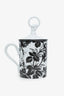 Gucci Black/White Herbarium Hand And Ring Mug