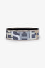 Hermès Grey/Multi Enamel Wide Bangle