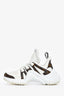 Louis Vuitton White Monogram Canvas Archlight Sneakers Size 36.5