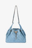 Pre-loved Chanel™ Blue Denim Chanel™ 25 Small Shoulder Bag