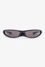 Balenciaga Black Frame Blade Rectangle Sunglasses