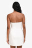 A.L.C. White Strapless Mini Dress Size 00