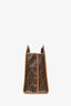 Fendi Zucca Brown Coated Canvas Peekaboo Defender Cover