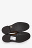 Stuart Weitzman Brown Leather Fringe Pearl Embellished Loafers Size 8
