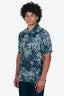Louis Vuitton 2021 Blue Denim Tie-Dye Monogram Shirt Size S Mens