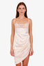 Jacquemus Ivory La Saudade Brodee Mini Dress Size 38
