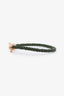 Fred 18k Yellow Gold Pave Diamond Large Cable Force 10 Bracelet Size 18