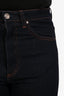Toteme Dark Blue Denim Straight Leg Jeans Size 27
