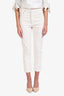 Agolde White Denim Straight Leg 'Remy' Jeans Size 27