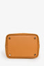 Hermès 2021 Sesame Swift Canvas Picotin Cargo 18 with Keys & Lock