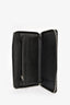 Givenchy Black Leather Large Zip Wallet
