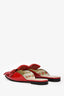 Gucci Red Patent Slip On Mules Size 38.5