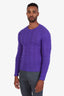 Ralph Lauren Purple Label Purple Cashmere Sweater Size S Mens