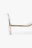 Chloe Gold CE157 Oversized Eyeglasses