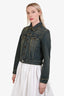 Saint Laurent 2022 Faded Blue Denim Jacket Size 38