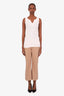 Theory Brown Kick Flare Pant Size 8