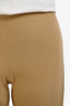 Joseph Brown Silk Metallic Tapered Pants Size L