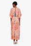 Ba&sh Multicolour Cotton Maxi Length Dress Size XS