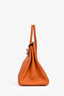 Hermès 2012 Orange Togo Leather Birkin 35