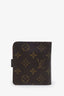 Louis Vuitton Brown Monogram Bi-Fold Wallet