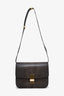 Celine Grey Lizard Medium Box Crossbody Bag