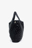 Saint Laurent Black Leather Quilted ICARE Oversized Bag with Pouch