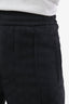Gucci Navy Blue GG Jacquard Trousers Size 44 Mens