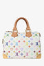 Louis Vuitton 2003 White Multicolour Murakami Speedy 30 Bag