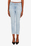 Paige Blue Denim Straight Leg Jeans Size 26