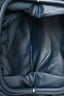 Bottega Veneta Navy Leather Classic Large Pouch Clutch