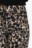 Smythe Green Camo Print Trousers Size 00