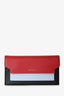 Marni Navy/Blue/Red Saffiano Leather Layered Crossbody