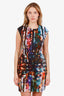 McQ Alexander McQueen Multicolour Cotton Mini Dress Size L