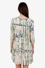 Ba&sh Ivory/Green/Blue Tie-Dye Baby Doll Dress Size S