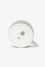 Hermès Grey Porcelain Mosaique Au 24 Platinum Tea Cup and Saucer Set