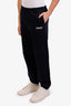 Balenciaga Black Logo Print Track Pants Size S Mens