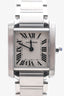 Cartier Stainless Steel Small Tank Française Watch
